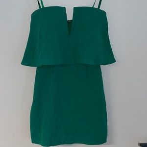 Strapless BCBG dress with bra cups size 0